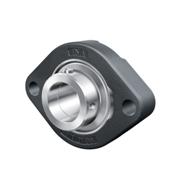 Flanged bearing unit oval Setscrew Locking Series GLCTEY